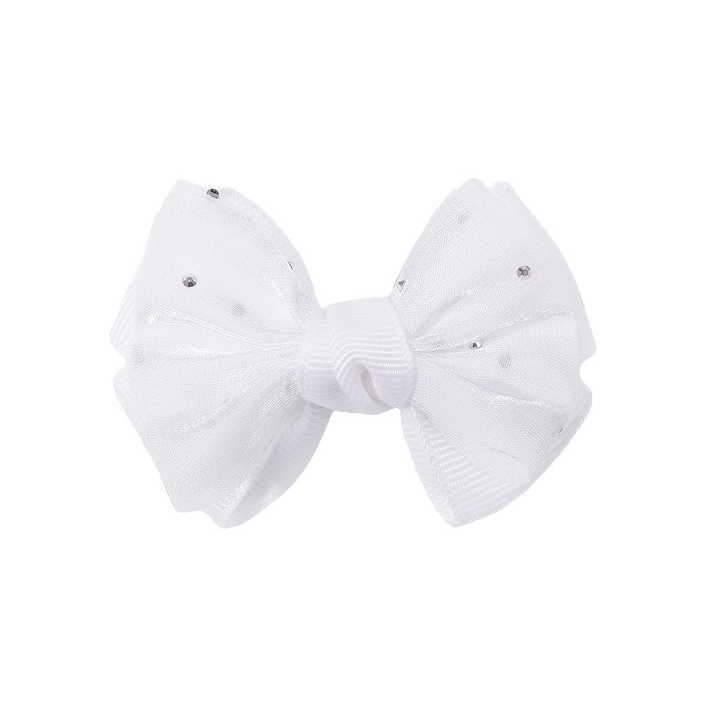 2 STÜCKE Neue Niedliche Prinzessin Mesh Mode Einfarbig Schmetterling Lieblich Mädchen Haarnadeln Kinder Kopfschmuck Haarspange Haarclips Haarschmuck