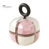 Sealed Buckle Pill Box Portable Box, with 8 Compartments Travel Organizer, Moisture Proof Independent Design, Hanging Loop Large Capacity Tablet