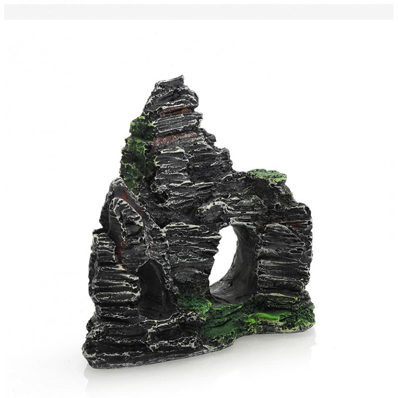 Resin Artificial Mountain Rock Aquarium Decor Fish Tank Landscape Ornament Miniature Garden Sculpture