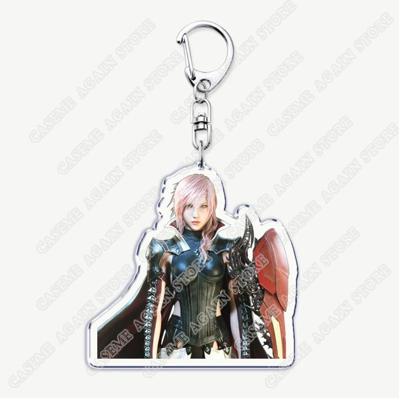Portachiavi Gioco d'Azione per Accessori Portachiavi Gioielli Portachiavi Cloud Strife Ffvii Tifa Sephiroth Vincent Valentine Regali per Fan