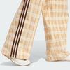 Adidas Originale Bequeme Lockere Plüsch Karierte Freizeit Hose Damen Hose Phantom-Beige IX1055