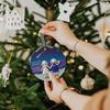 Friends Ornaments For Women 2D Acrylic Christmas Tree Ornament Tree Decor Acrylic Friendship Pendant For Outdoor Windowsills