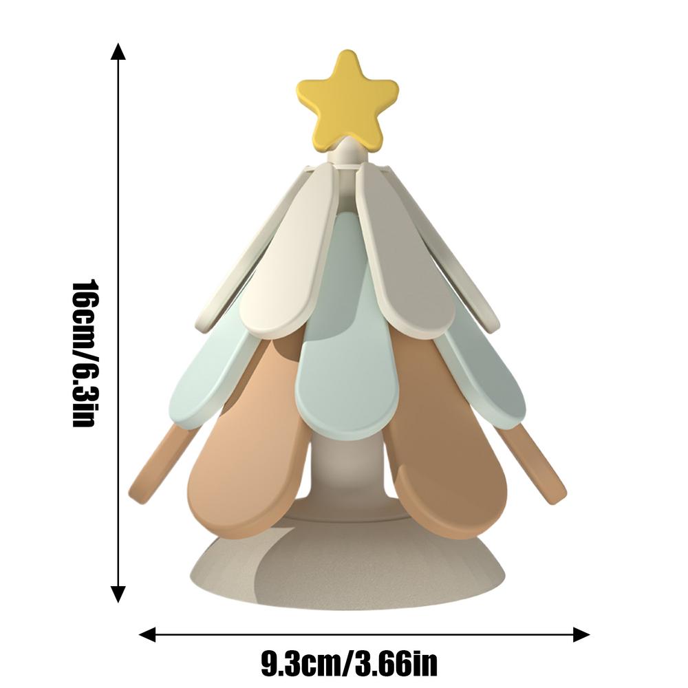 Multifunctional Silicone Mat Insulation Mat Christmas Tree Insulation Mat with Suction Cup Kitchen Cooking Gadgets