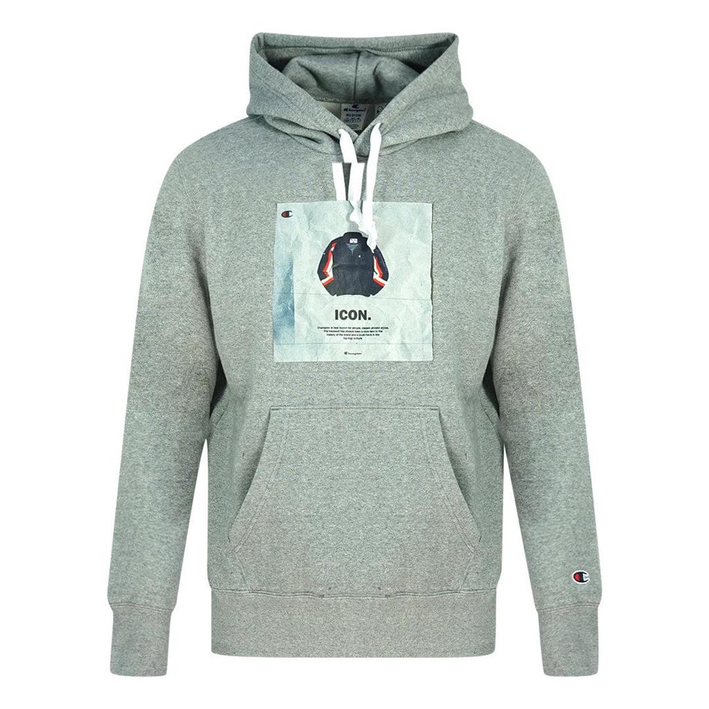 Champion Mens Icon Logo Hoodie