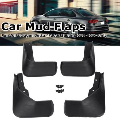 OE Front Rear 4 Pieces Splash Mud Guards Flaps Mudguard set For 09-15 Audi Q5
