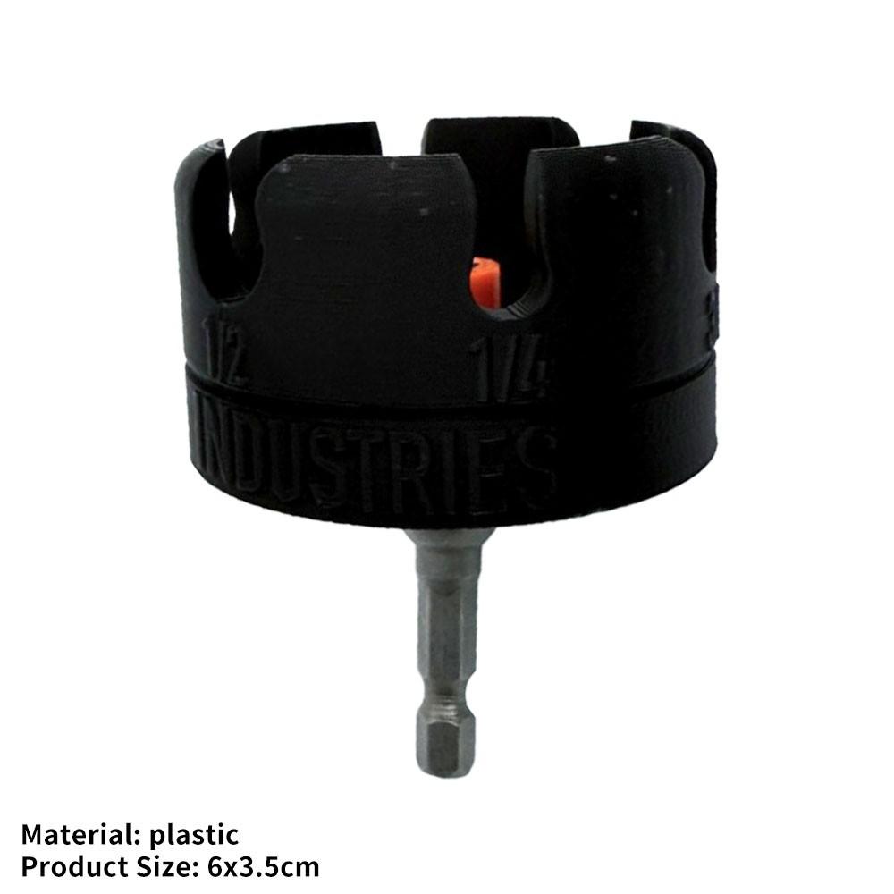 Nut Remover Bolt Extractor Tool Nut Zipper Drill Attachment for Conduit Racks Socket Wrenches