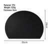 ZISHI Food-Grade TPU Cutting Board, Double-Sided, Large D-Shape