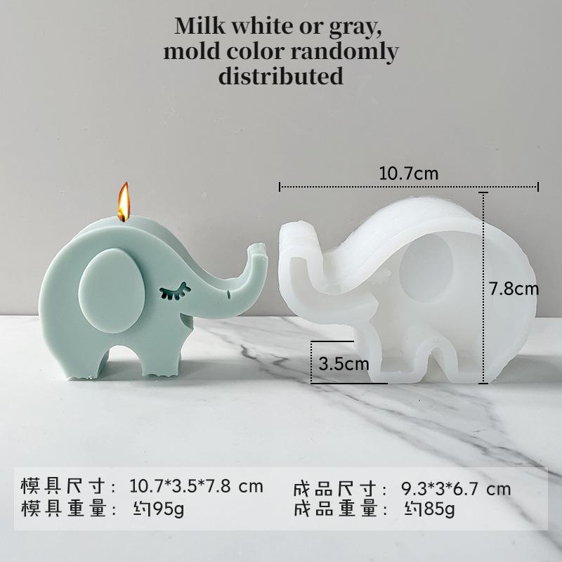 Dinosaur Series Silicone Molds Various Animal Aromatherapy Candles Plaster Resin Decoration Making Supplies Home Handmade Gifts