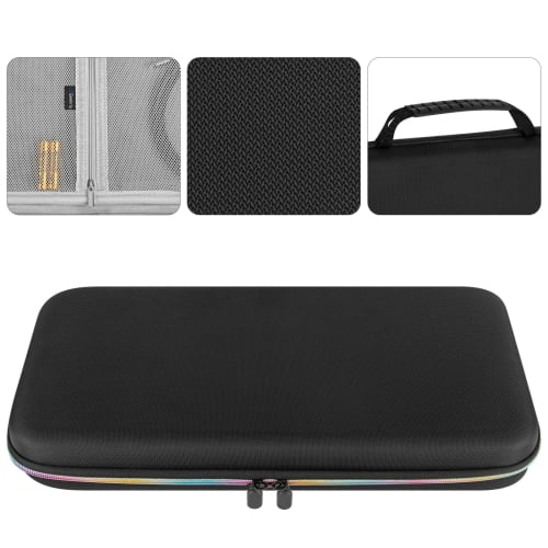 Geekria Keyboard Case, Storage Case, Compatible with Logitech G Pro and Razer Huntsman Tournament Edition Tenkeyless Wireless Mechanical Keyboards, Ca