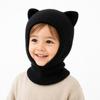 Woolen Knit Baby Knit Cap Thickened Warm Ear Protection Cap  for 2-6 Y Boys and Girls