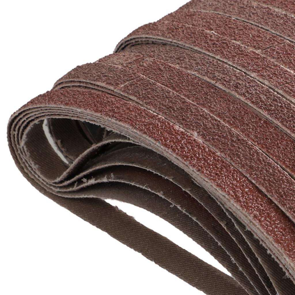 File Sanding Belts Abrasive Sanding Belts 50pcs 330mm X 10mm Belt Power Useful