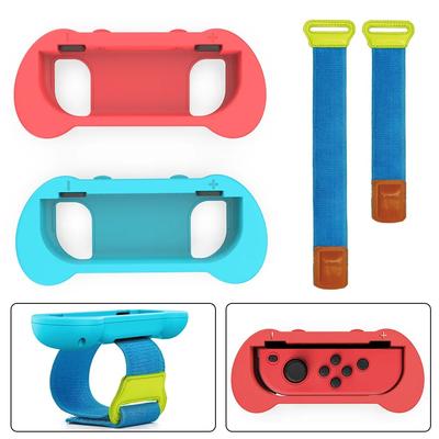 Game Wrist Bands for Nintendo Switch Controller Game Just Dance 2020/2019, Joy-Cons Left and Right Adjustable Elastic Wrist Bands Cuff Two Size