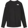 North Expedition Grid Fleece Crew Black S [The Face]