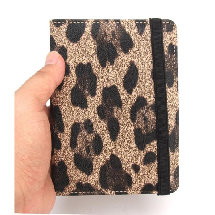 Chic Blocking Passport Cover with Soft PU Leather and Bandage for Women and Girl