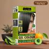 INDUS VALLEY Trial Pack (Black, 65 ml) Natural Gel Hair Colour for Women, Ammonia & PPD Free, 100% Grey Coverage, Long Lasting Hair Color