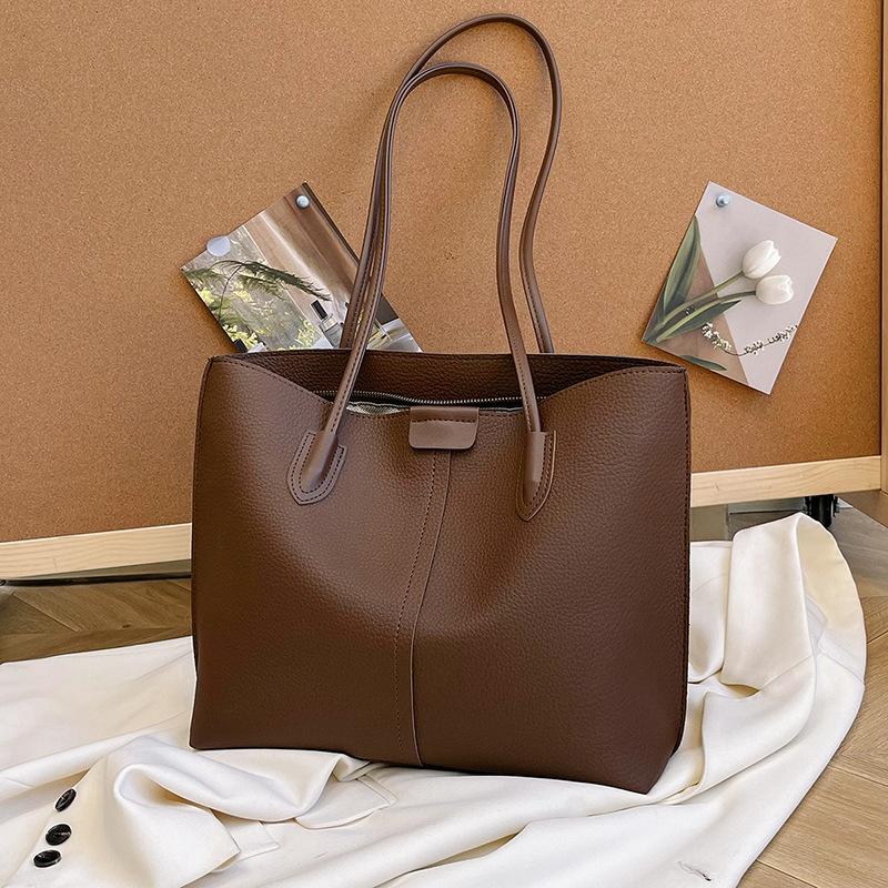 Tote Bag Women's New Fashion Shoulder Bag Large Capacity Commuter Bag