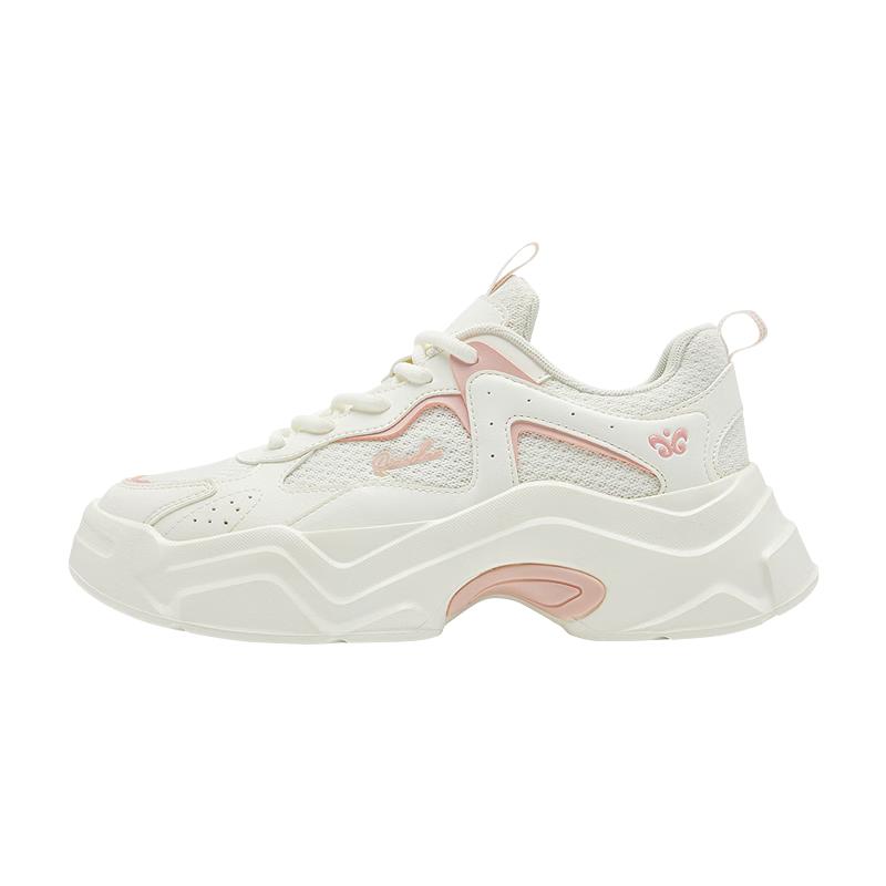 QIAODAN Women s Rabbit Thick-Soled Casual Shoes W EU 37.5