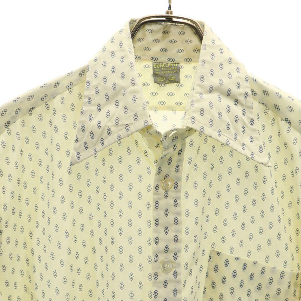 BUGELFREI 70s Euro Vintage Overall handle Long sleeve shirt 40 beige Men's Used