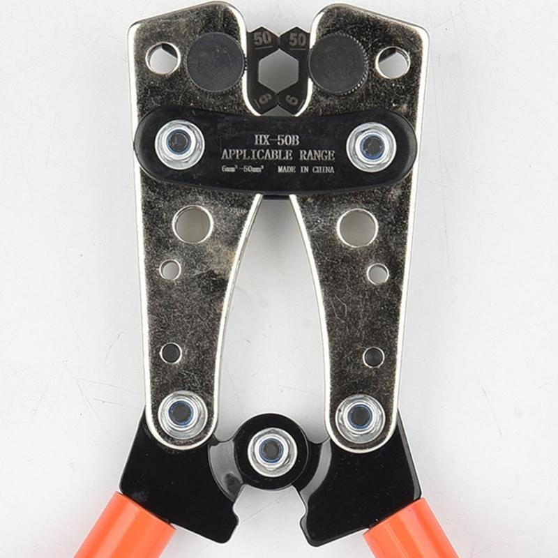 Heavy Duty Battery Cable Lugs Crimping Tool Wire Crimp Tool for Heavy Duty Wire Lugs Crimping Battery Cable Terminals