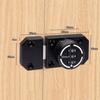 New Zinc Alloy Cabinet Password Locks Home Security Luminous Combination Coded Lock Hardware 3 Digit Coded Coded Lock Drawer