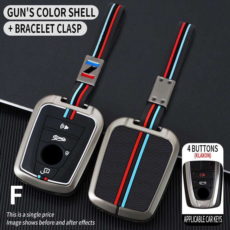 BMW I3/i8 2023 Metal Key Cover - New Energy Electric Vehicle Key Case