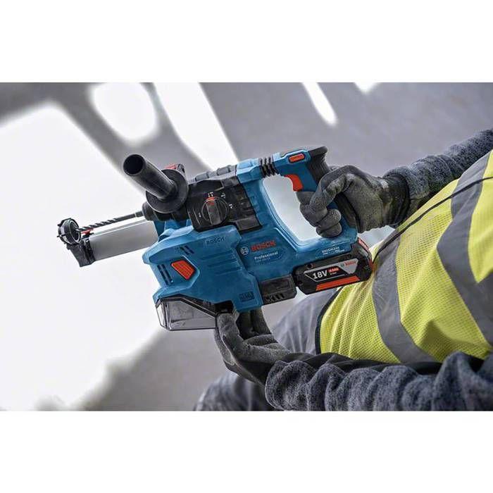 Bosch professional gbh 18v-22 sds-plus-marteau perforateur sans fil 18 v sans batterie, sans chargeur, + mallette