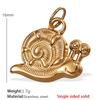Stainless Steel Turtle Starfish Marine Life Pendant Plated Jewelry Accessories Diy Pendant Necklace