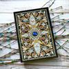 Funkelndes Strass-DIY-Notizbuch, Erinnerungen schaffen, A5, Wasser-Strass-Malerei-Tagebuch, Zeichnungs-Notizbuch