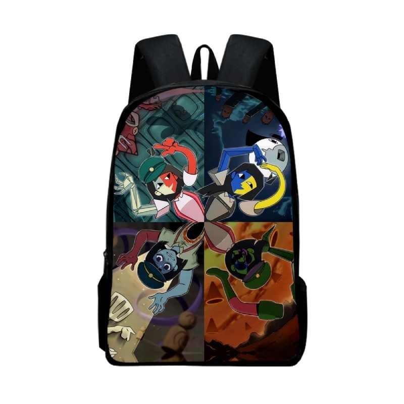 Ena Dream Bbq Student Book Backpack Fashionable Prints Schoolbag Gifts Kids