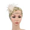 Handmade Wedding Headband Retro Rhinestone Pearl Hair Accessories for Halloween Costume Carnival
