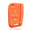 Silicone Car Accessories Key Case Cover for Volkswagen Golf 7 Tiguan Skoda Octavia A7 for Seat Ateca FR Key Holder Car-styling