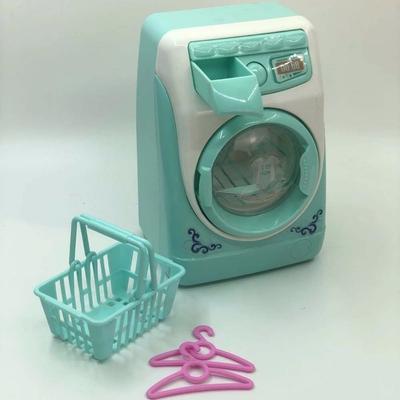 Model Makeup Brush Cleaner Mini Furniture Filling Water  Mini Electric Washing Machine Simulation Washing Machine