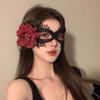 Masquerade Costume Mask Unique Women Flower Mask Party Mask Sexy For Themed Events New Year'S Eve Cosplay