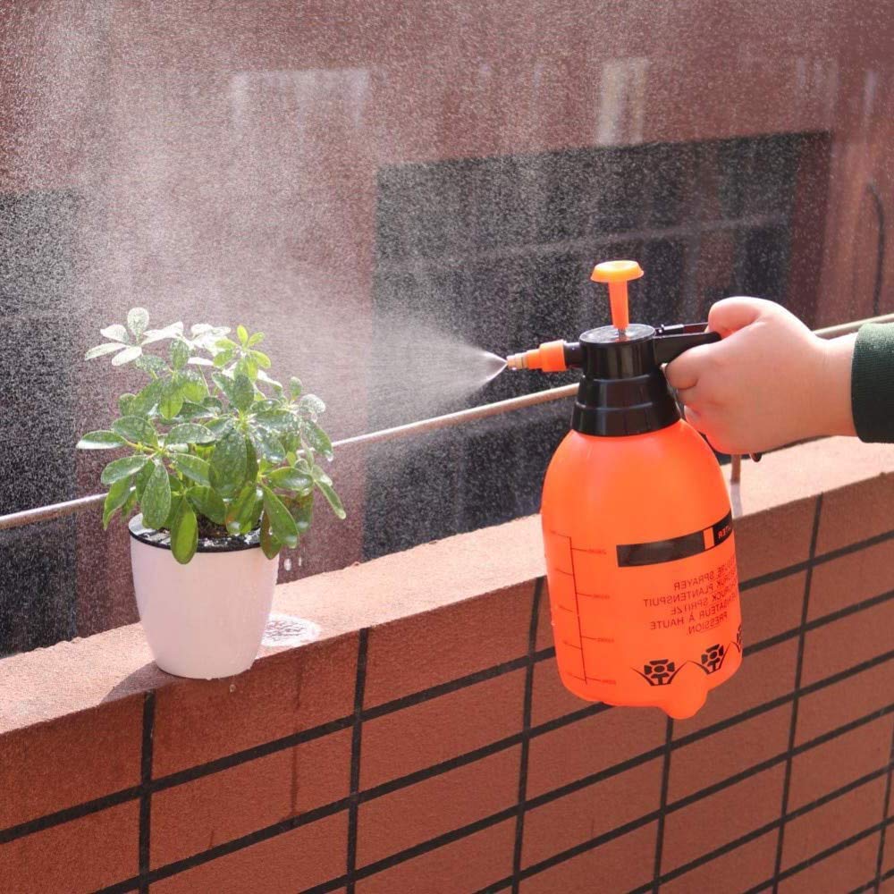 AINetJP Pressure Pump Type High Pressure Washer Manual Pressure Accumulation Water Sprinkler Car Wash Pump Water Spraying No Power Supply Required