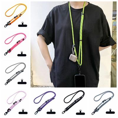 Braided Strap Mobile Phone Crossbody Strap Neck Cord Cellphone Hanging Rope  Cell Phone Accessories