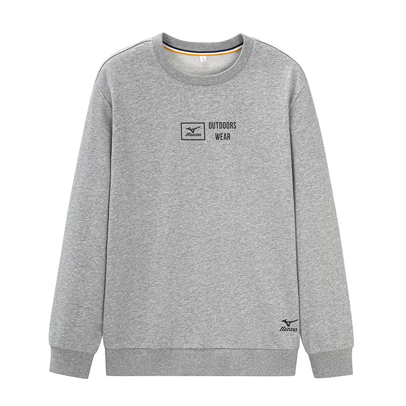 Mizuno Sweatshirts Men s Crew Neck Moderate Regular A2CC2639 L