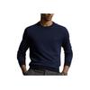 Polo Ralph Lauren Solid Color Crew Neck Knitted Long Sleeve Sweater Men sweater Blue 710917042-003