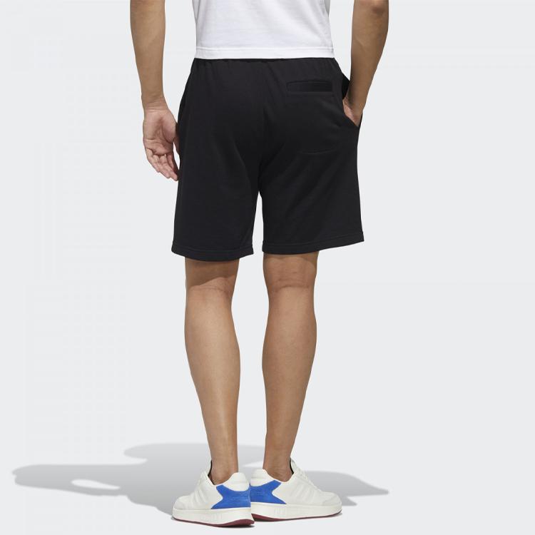 Adidas Neo Essential Logo Shorts Men Shorts Black FP7423