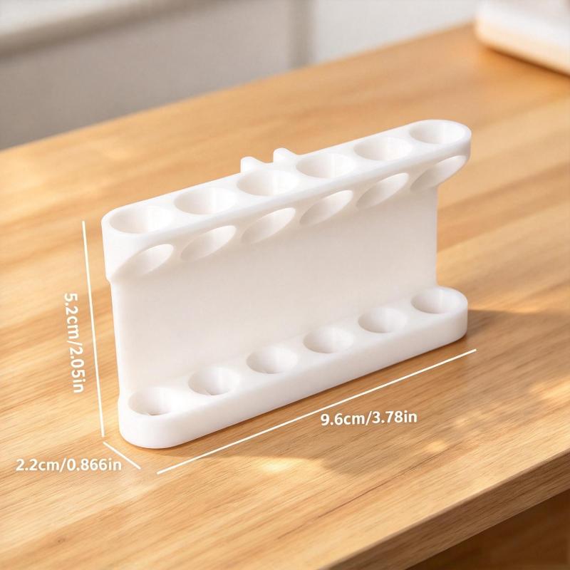 Straw Holder For Dishwasher Reusable Straw Washing Rack Anti-Drop Hole At The Bottom Kitchen Utensil Storage Caddy Accessories