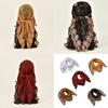 Elegant Embroidery Flower Lace Head Cover Breathable Bandana Head Scarf For Stylish Outfit Turban Headwrap for Daily Use