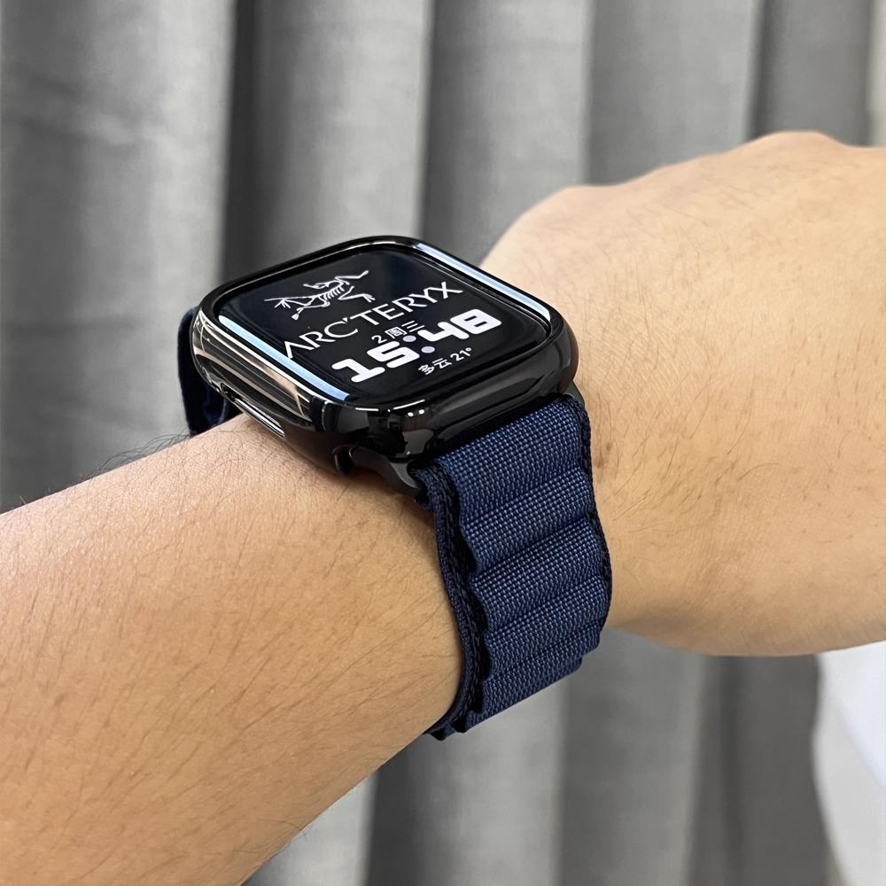 Alpine Loop for Apple Watch Ultra 2 Band 44mm 45mm 49mm 40mm 41mm 42mm Nylon Trail Bracelet Correa Series 10 9 8 7 6 5 Se Strap
