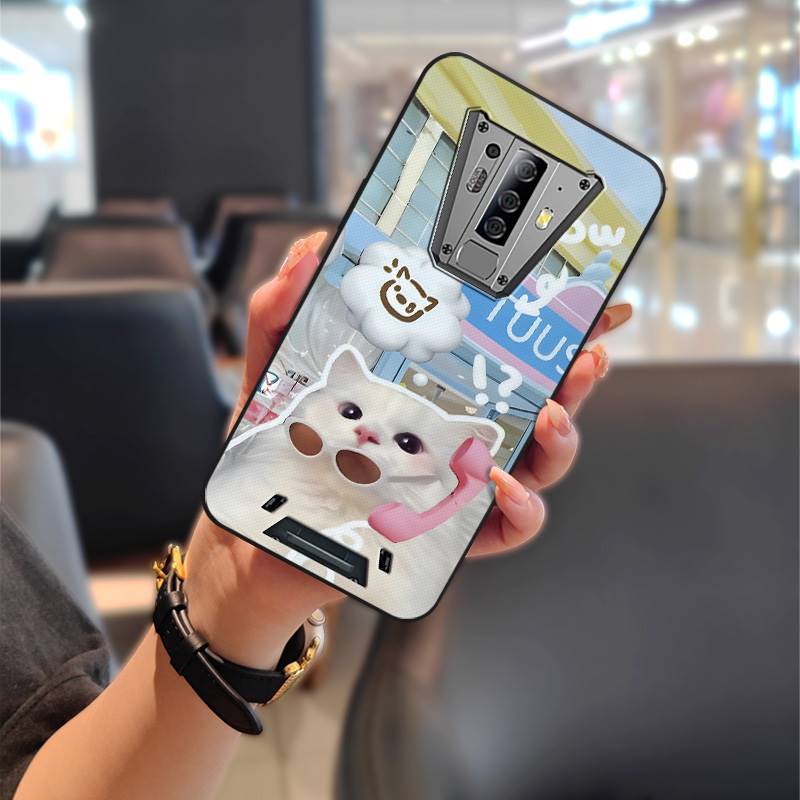 Back Cover Graffiti Phone Case For Blackview BV6900 Soft Case Anti-dust Silicone Full Wrap Shockproof Anti-knock Cute
