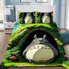 Anime Soft Duvet Cover Pilowcase Beding Set T-TotoroS Kawai Adult People Boy Girl Bedrom Decoration Children Single Double Large Sized Dimensions