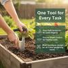 3PCS Upgrade Your Gardening Game With Stainless Steel Seedling Planter Tool Set, Make Planting Easier And More Efficient!