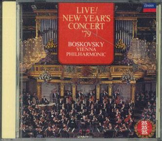 

CD WILLIE BOSKOVSKY - New Year s Concert 1979 DCI82695 DECCA RECORD Japan Classical Used