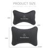 GLC GLB Car Seat Headrest Auto Logo Neck Pillow For Mercedes Benz AMG W206 W204 W205 W212 W213 W221 W222 W223 W251 W464 W240 W2