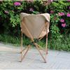Outdoor Folding Chair Raised Butterfly Chair Detachable Camping Chair Portable Recliner Fishing Picnic Chair Send Storage Bag