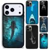 Ozeanmonster Hai Schwimmende Handyhülle für iPhone 17 16 15 Pro Max Air 14 13 12 11 Plus Stoßfeste Capa Hülle