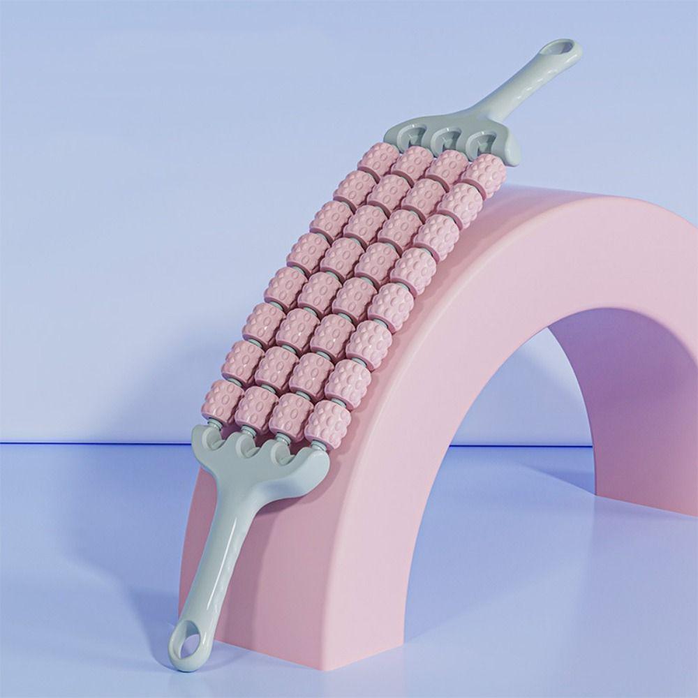 Fitness Curved Massage Roller Multifunction Fascia Stick Portable Yoga Massage Stick Forearms