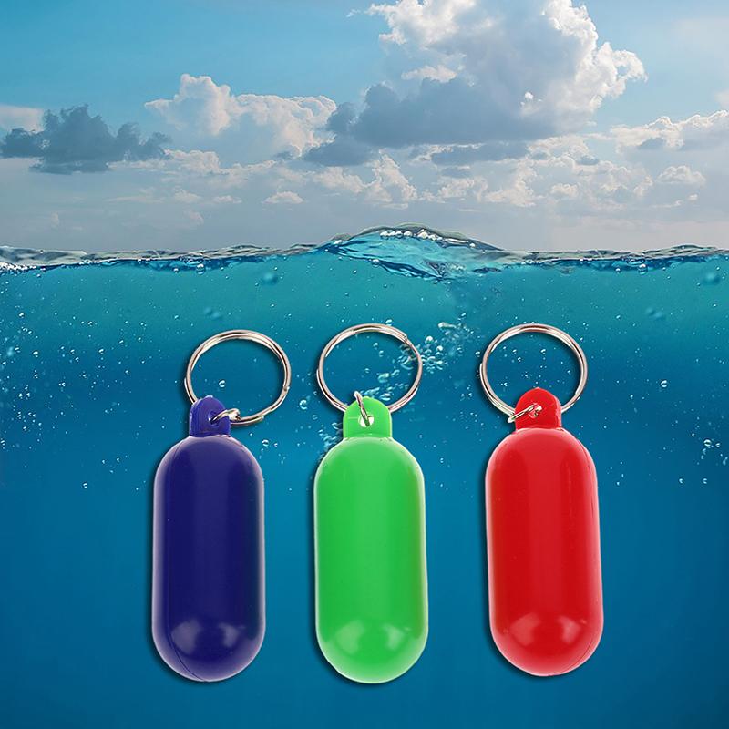 2Pcs Boat Kayak Floating Keyring Buoyant Sailing Boat Float Canal Keychain For Boating Fishing Kayaking Rafting Surfing